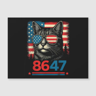 8647 86 47 Roliga Katt USA Flagga Solglasögon Män 