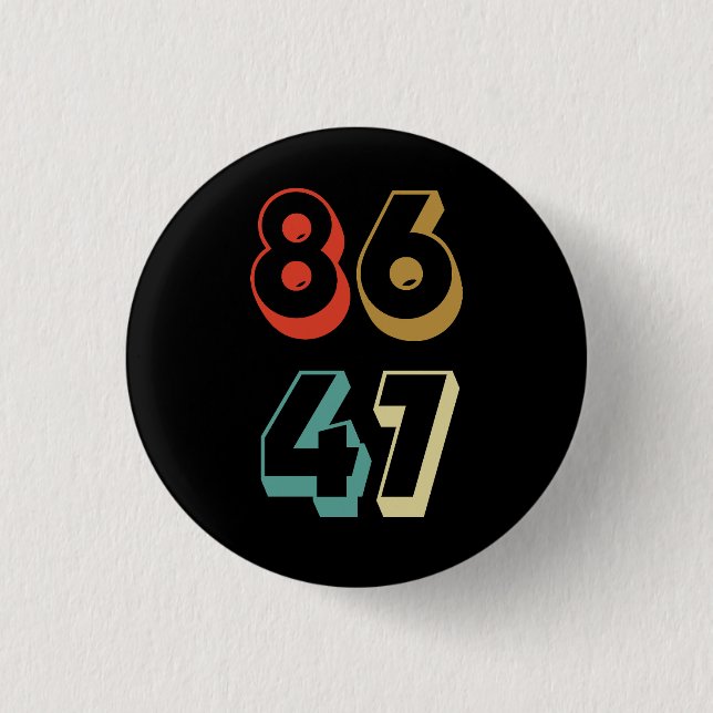 8647 Anti-Trump Knapp (Framsida)