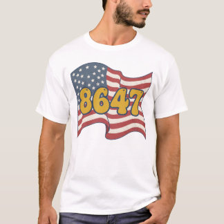 8647 Anti Trump-motstånd  T Shirt