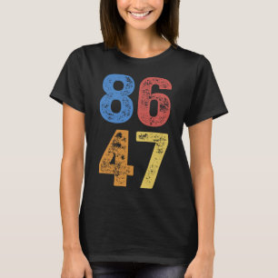 8647 Anti Trump subtila protesterande motstånd T Shirt