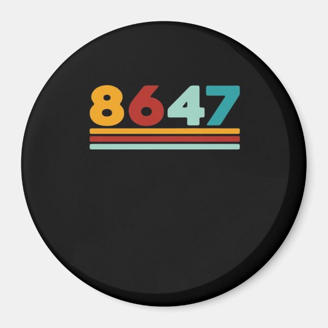 8647 - Antifascism Design Classic Creative Style Magnet (Framsidan)