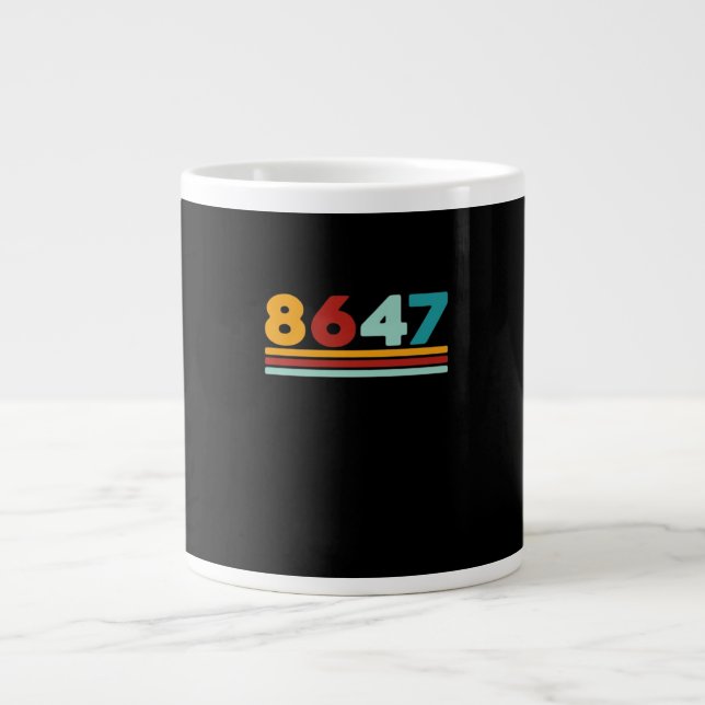8647 - Antifascism Design Klassisk Kreativ Stil Jumbo Mugg (Framsidan)