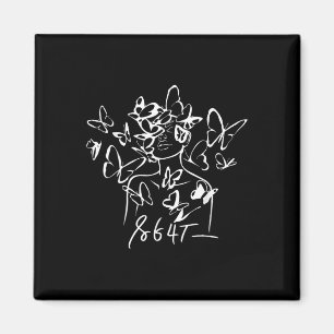 8647 Antitrump-Blommigt Resistent 86 47 Impeach Tr Magnet