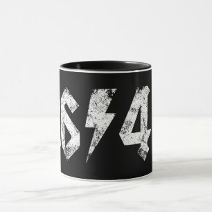 8647 AntiTrump Retro-Vintage 80:s Sten Stil Mugg