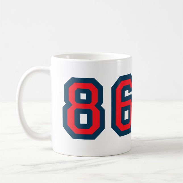 8647 Antitrumpmotstånd Kaffemugg (Vänster)