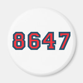 8647 Antitrumpmotstånd Magnet