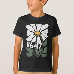 8647 Blommigt för resterande subtil Daisy Foxtrot T Shirt