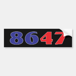 8647 Bumper-etikett Bildekal