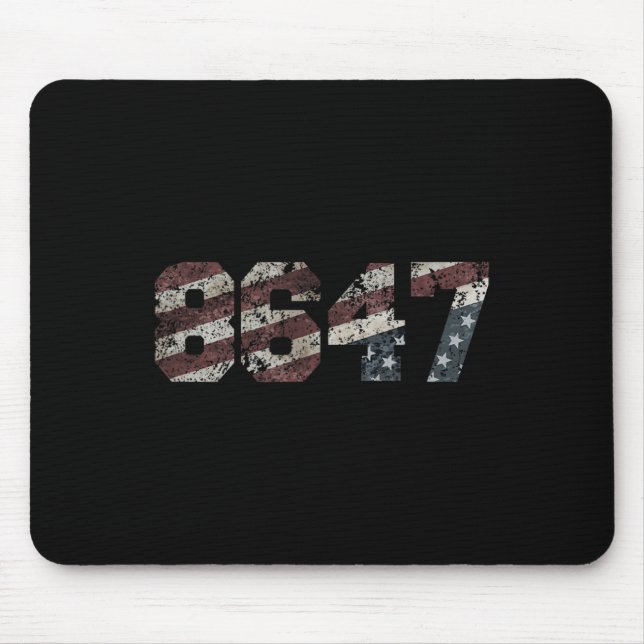 8647 Distress Flagga Stil Musmatta (Framsidan)