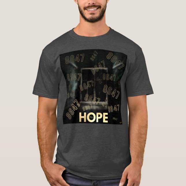 8647 HOPE by fokus T Shirt (Framsida)