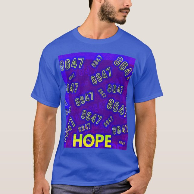 8647 HOPE by fokus T Shirt (Framsida)