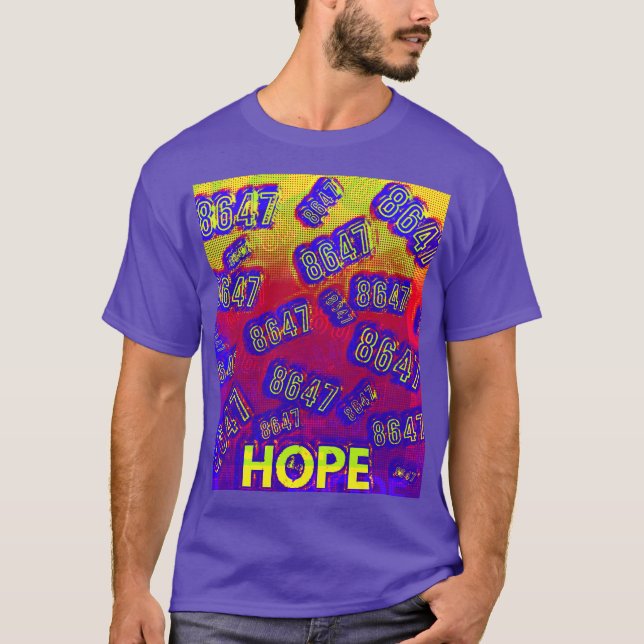 8647 HOPE by fokus T Shirt (Framsida)