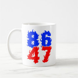 8647 Impeach Trump 47 Kaffemugg