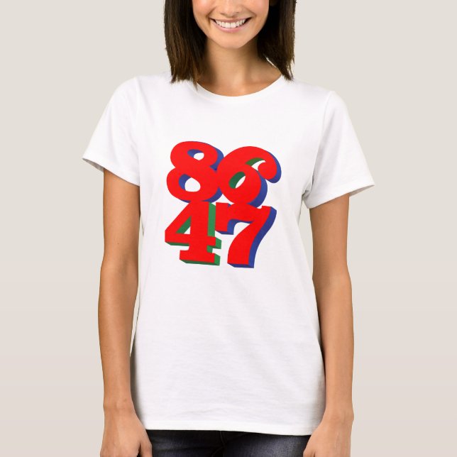 8647 Kvinnors T Shirt (Framsida)