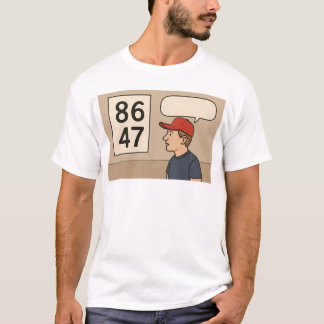 8647 Trump. Visa din känslotröja. T Shirt
