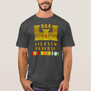 864:e Ingenjör-bataljonen ENG Gren Vietnam Vet w T Shirt