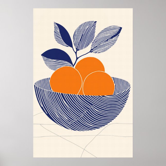 866 Abstrakt Poster (Framsidan)