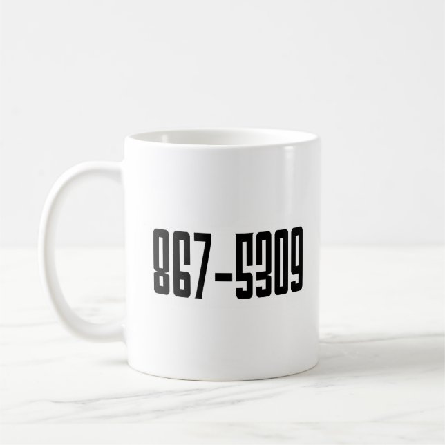 867-5309 KAFFEMUGG (Vänster)