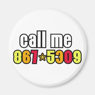 867-5309 MAGNET
