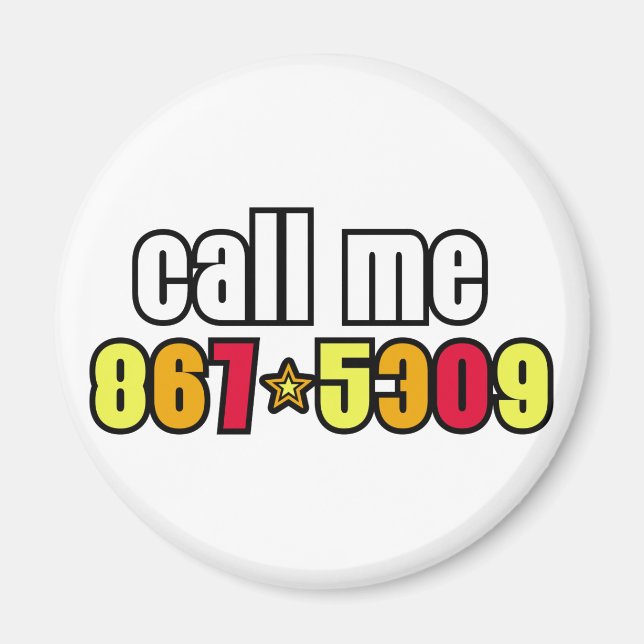 867-5309 MAGNET (Framsidan)