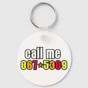 867-5309 NYCKELRING