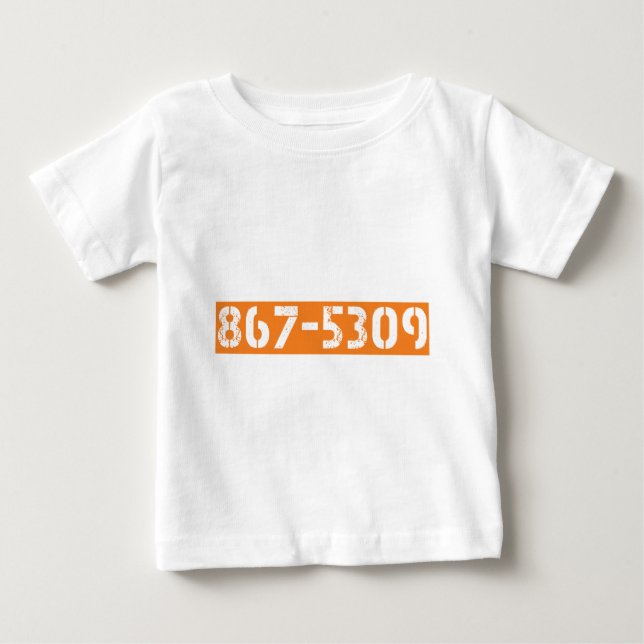 867-5309 T-SHIRT (Framsida)
