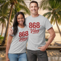 868 VIBES - RÖD TEXT