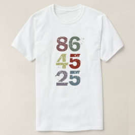 86 45 25 - Impeach trumf med den 25th rättelsen T Shirt
