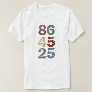 86 45 25 - Impeach trumf med den 25th rättelsen T Shirt