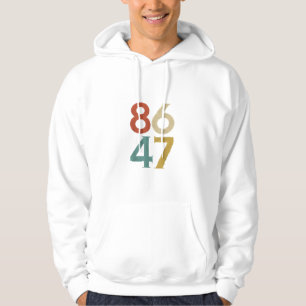 86 47 Återställning av antitrump för Dumpa trump-C Hoodie