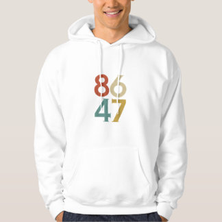 86 47 Återställning av antitrump för Dumpa trump-C Hoodie
