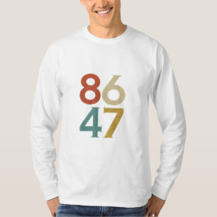 86 47 Återställning av antitrump för Dumpa trump-C T Shirt