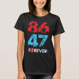 86+47= RIKTLINJE MOT PRESIDENTEN T SHIRT