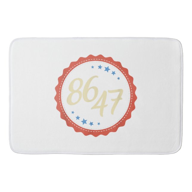 86 47 Trump-funktion Badrumsmatta (Framsidan)