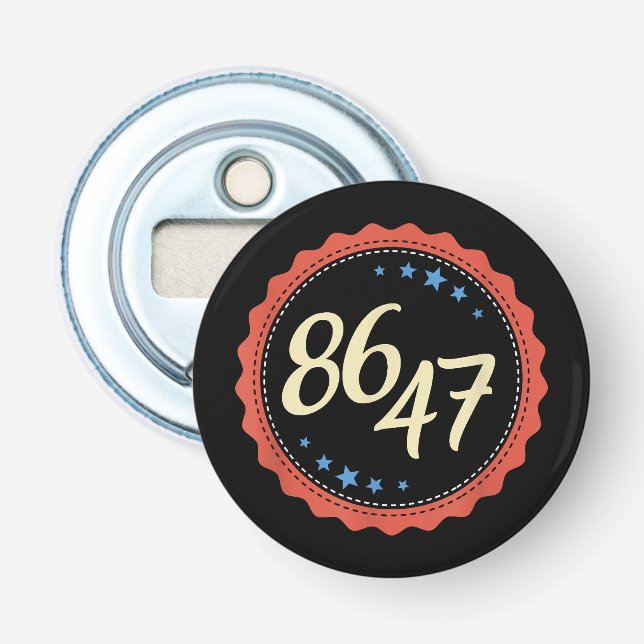 86 47 Trump-funktion Flasköppnare (Framsidan)