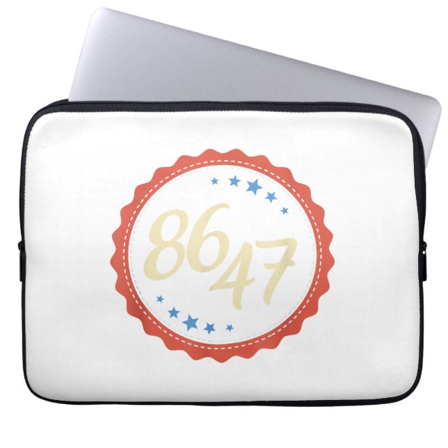 86 47 Trump-funktion Laptop Fodral (Framsidan)