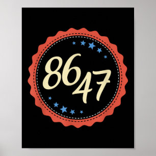 86 47 Trump-funktion Poster