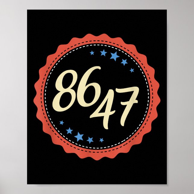 86 47 Trump-funktion Poster (Framsidan)
