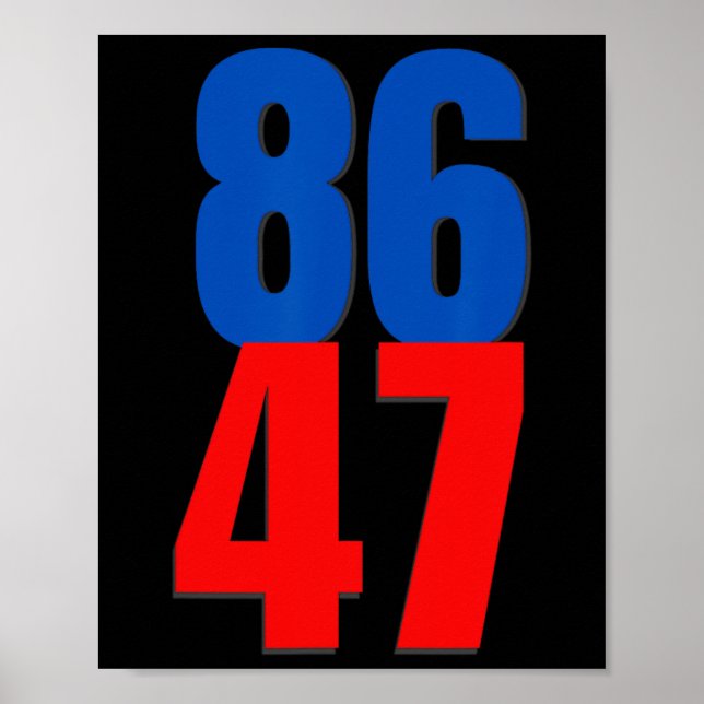 86 47 Trump-protest  Poster (Framsidan)