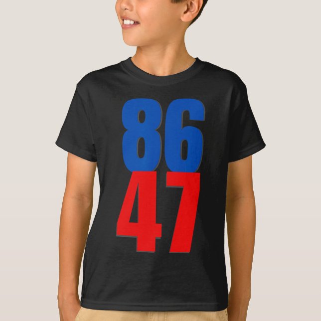 86 47 Trump protest  T Shirt (Framsida)