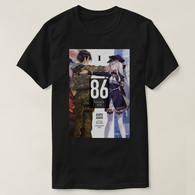 86 åttiosex t shirt (Design framsida)
