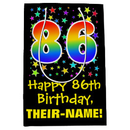 86:e födelsedag: Färga stjärnor Mönster och regnbå