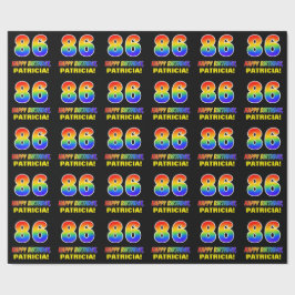 86:e födelsedagen: Fet, Roligt, Simple, Regnbåge 8 Presentpapper