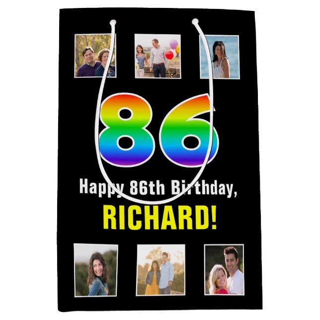 86:e födelsedagen: Rainbow ’86’, Anpassningsbar Ph (Framsidan)