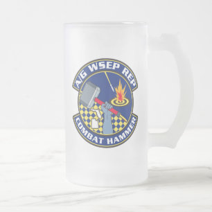 86 FWS Dubbla Patch Frosted Glass Mugg
