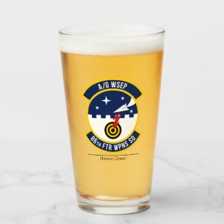 86 FWS SQ Pint Glass Glaskopp