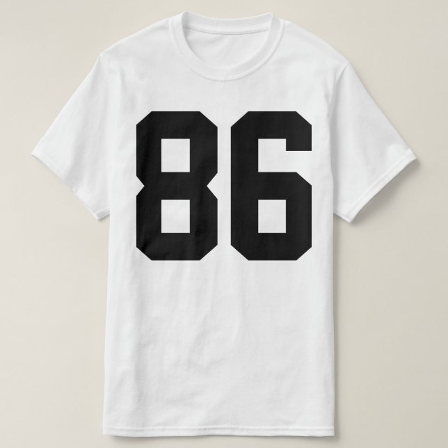 86 Yttrandefrihet T Shirt (Design framsida)