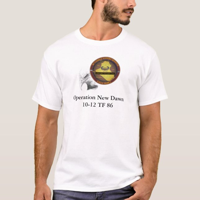 86th CSH TF 86 Tee Shirt (Framsida)