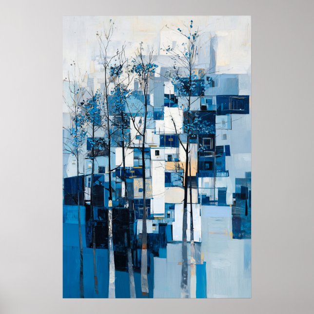 876 Abstrakt Poster (Framsidan)