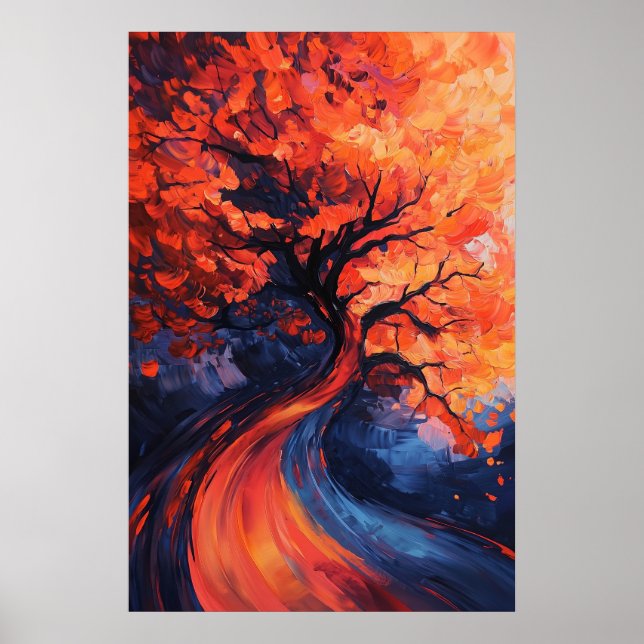 877 Abstrakt Poster (Framsidan)